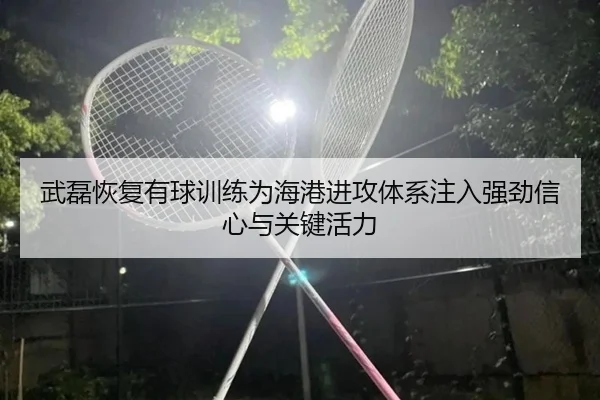 武磊恢复有球训练为海港进攻体系注入强劲信心与关键活力
